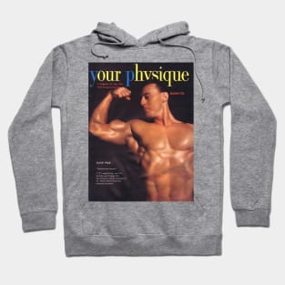 YOUR PHYSIQUE - Vintage Physique Muscle Male Model Magazine Cover Hoodie